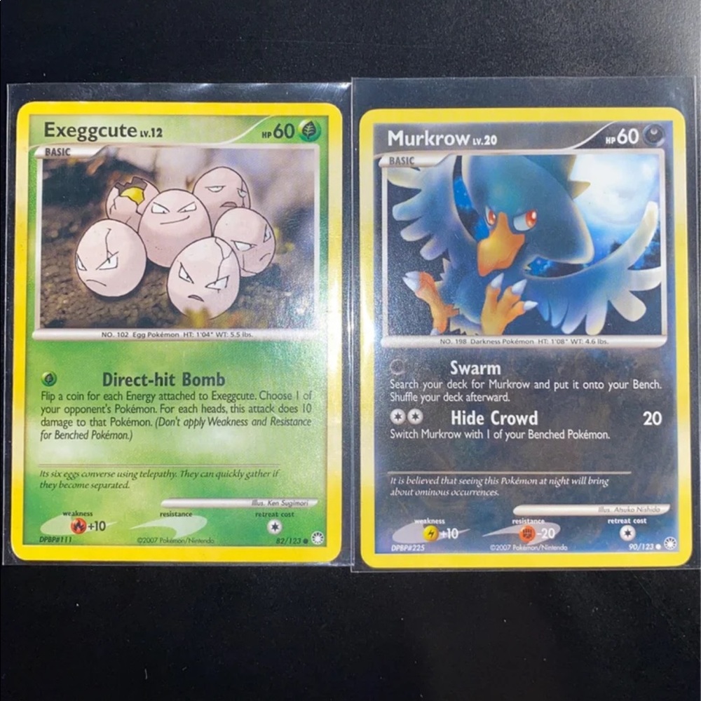 (2Exeggcute&Murkrow Mysterious TreasureCollectible
